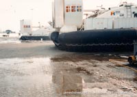 AP1-88 hovercraft with the Scandinavian company SAS -  (credit: The <a href='http://www.hovercraft-museum.org/' target='_blank'>Hovercraft Museum Trust</a>).